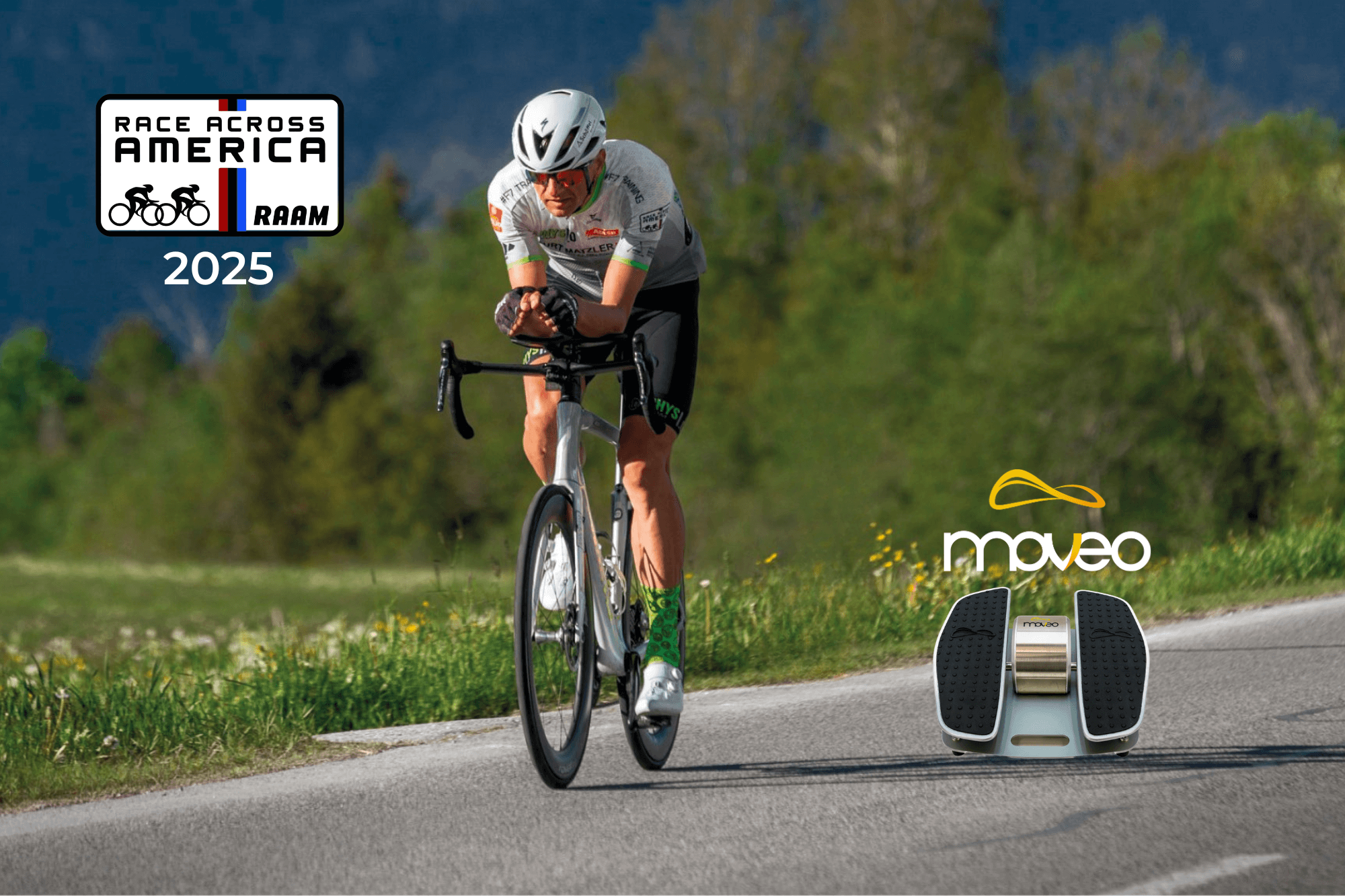 Race Across America Matzler schwört auf Hightech-Regeneration mit MOVEO