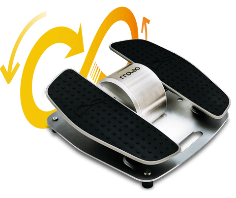 Moveo Ganzkörperfitnessgerät mit 3-dimensionaler Gehbewegung